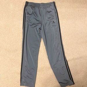 Blue adidas track pants
